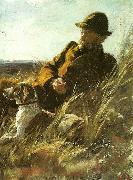 Peter Severin Kroyer, jager med hund